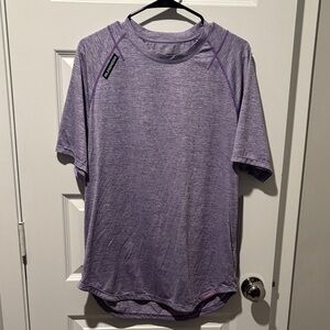 Legends Heather Purple Short Sleeve Men's Tee